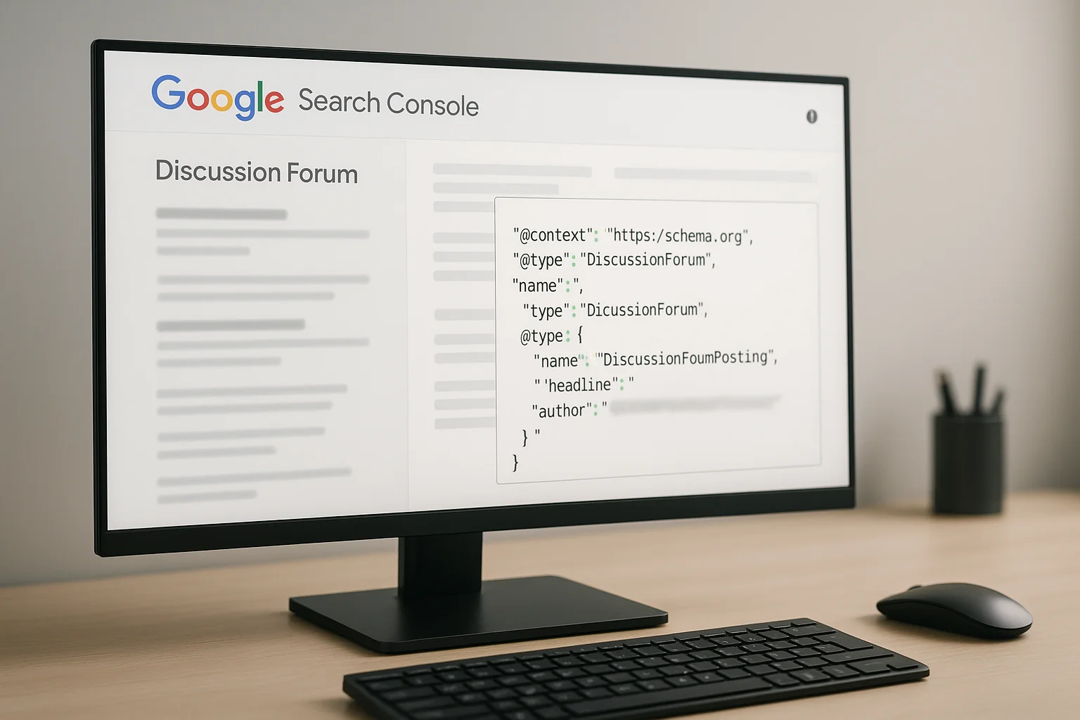 Google Discussion Forum and Q&A structured data with AI content labeling