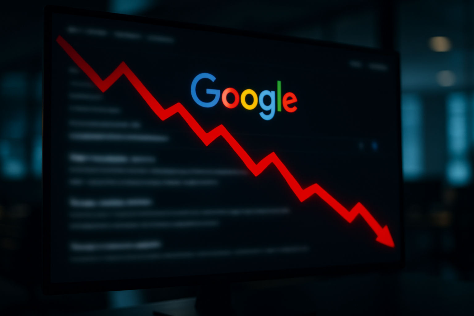 Core Update mars 2026 : -71% de trafic pour le contenu IA